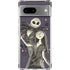 Disney The Nightmare Before Christmas Jack and Sally Art Google Pixel 8 Clear Case